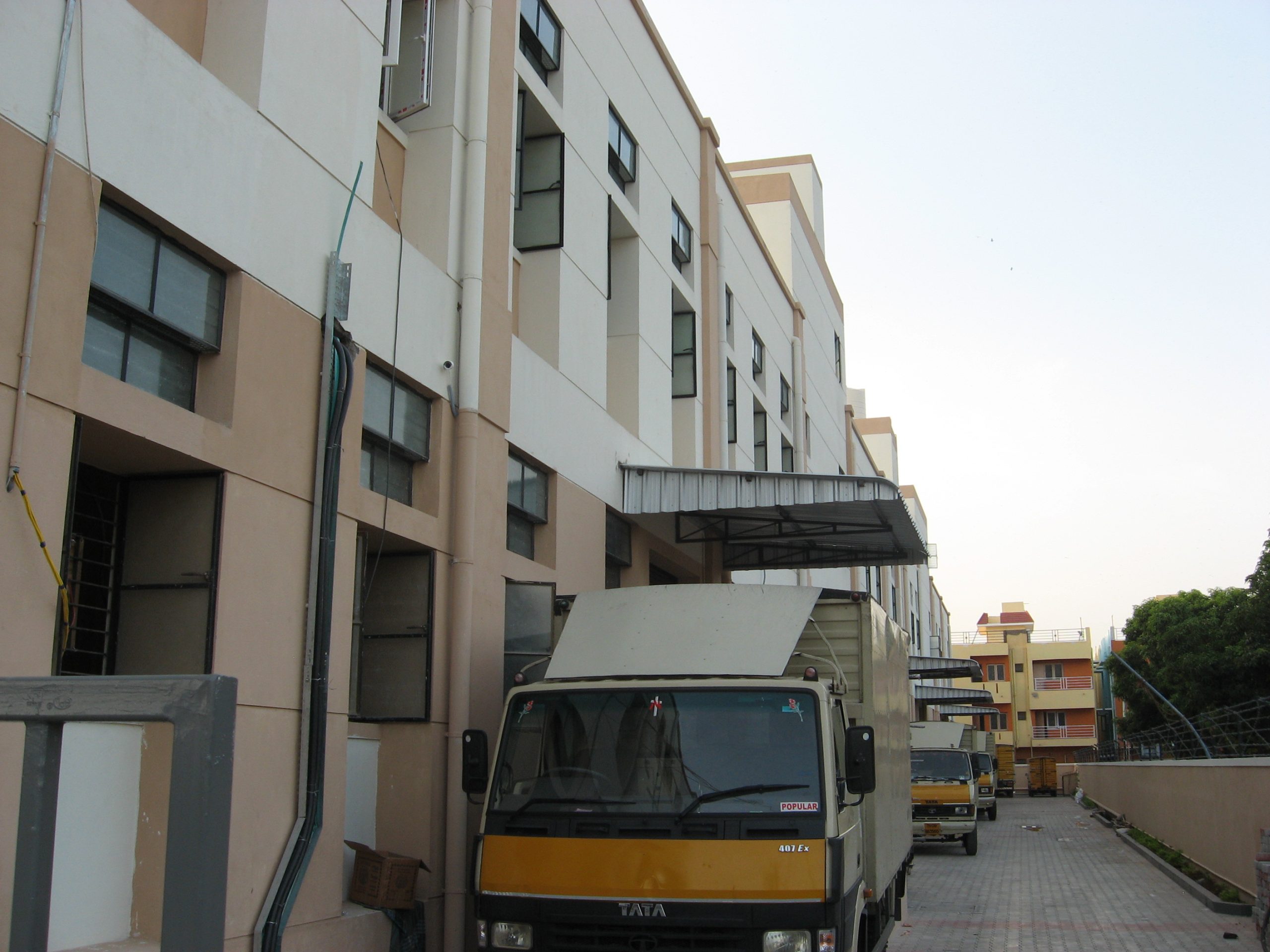 Loading bay view